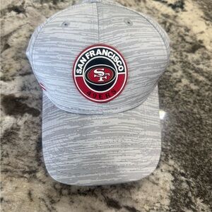 NFL Red and Black 39THIRTY Fitted Cap